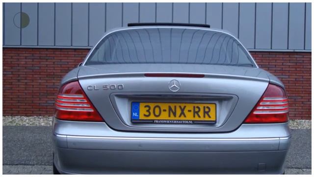 Mercedes-Benz CL-Klasse CL 500 | Uniek! | NL-Auto | Leer | Navi | Soft-Close | Xenon | E150.620 NW! смотреть онлайн