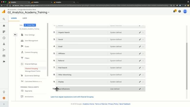 Customize Channels: Reorder channel definitions смотреть онлайн