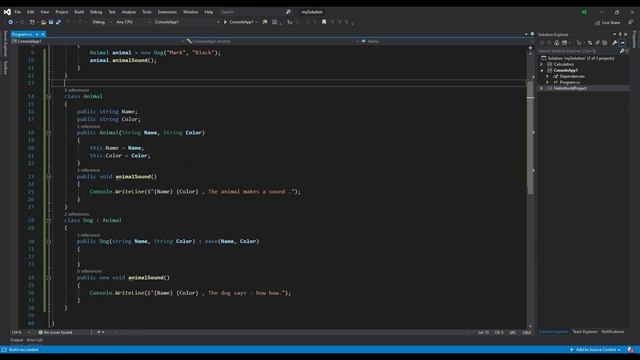 023 .Polymorphism , Overriding virtual methods - Object Oriented Programming in C# in DARIJA ARABI смотреть онлайн