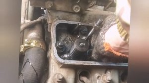 Замена сальников клапанов, без снятия ГБЦ на газ 53 .  попутно Т,О двигателя