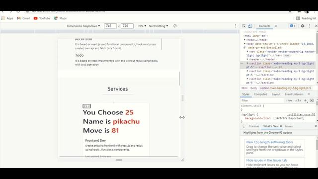 Responsive Portfolio bootstrap5 and Javascript смотреть онлайн