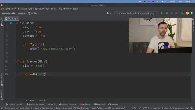 Как работать с классами в Python и для чего они нужны смотреть онлайн