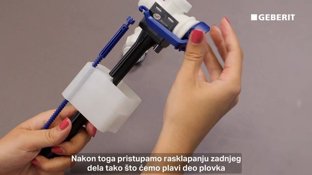 Servisiranje dovodnog Geberit ventila tip 333 смотреть онлайн
