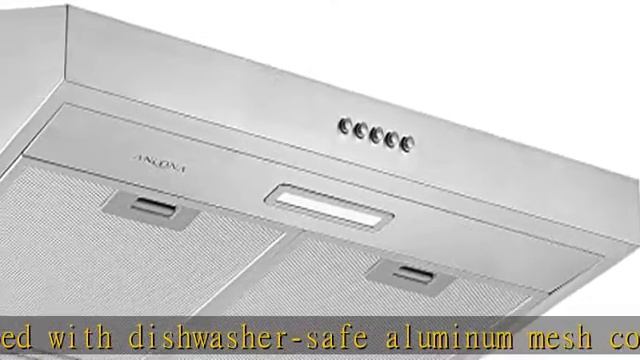 Ancona AN-1802 24 in. Under Cabinet Convertible Range Hood, Stainless Steel смотреть онлайн