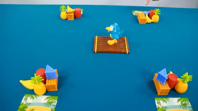 Parrot Pile-Up Game / Papuzia tratwa - Mattel Games - www.MegaDyskont.pl - sklep z zabawkami смотреть онлайн
