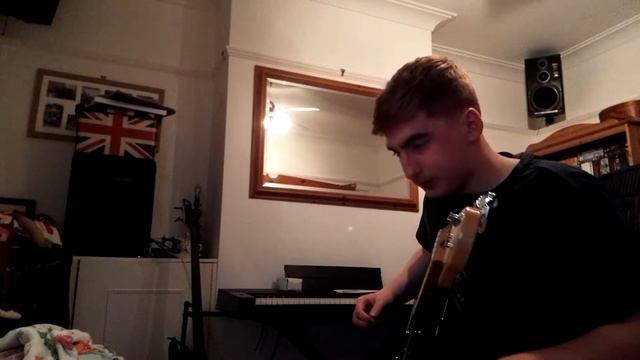 Supersonic guitar looper cover (College interview) смотреть онлайн