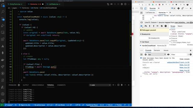 Ionic React JS AWS Amplify Authentication CRUD Tutorial Part 3, Working With Storage API and Images смотреть онлайн