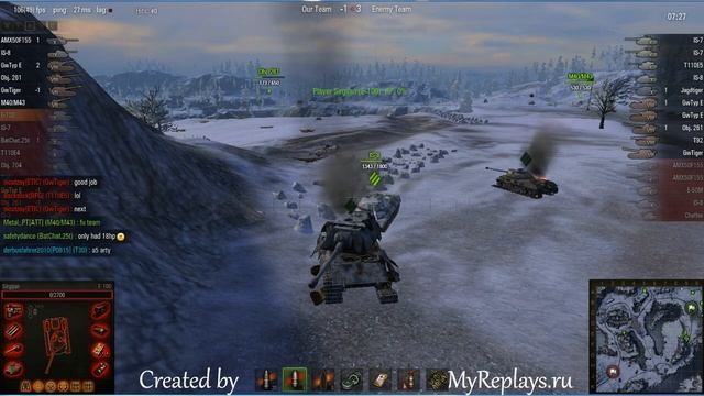 WOT: Arctic Region - GW Typ E смотреть онлайн