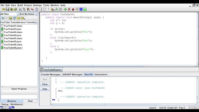 Java 006 - If Statements and Logic Operators смотреть онлайн