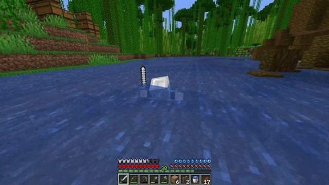 I Built a Jungle Village in Minecraft Hardcore смотреть онлайн