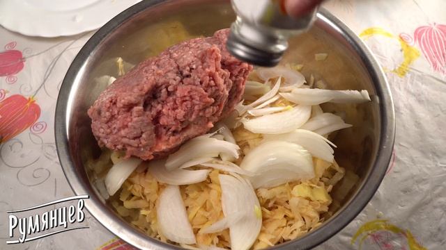 Быстрая запеканка из картофеля с фаршем - рецепт от компании "Румянцев" смотреть онлайн