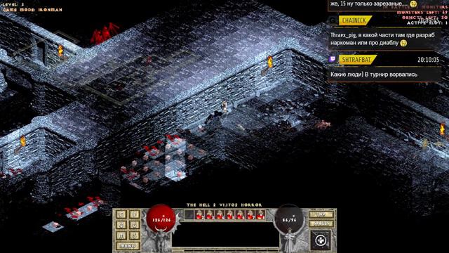 Diablo: The Hell 2, турнир IRONMAN Q1'2022 смотреть онлайн