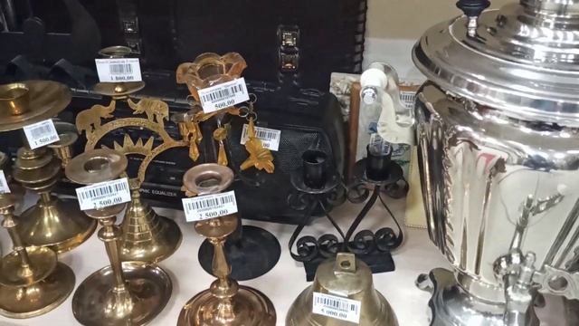 Антикварный магазин. Фаберже и цены удивили! Часть первая. Antique Shop In Russia!