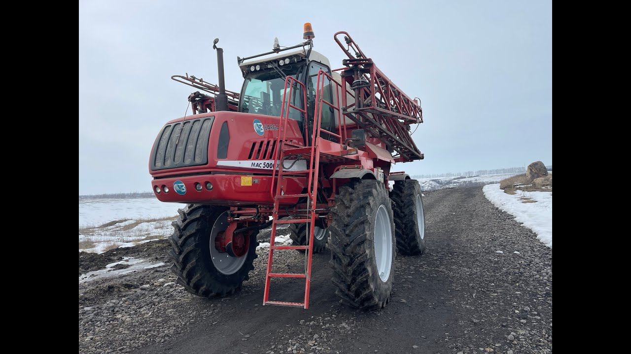 Самоходный опрыскиватель BARGAM MAC 5000. Технический обзор и опыт эксплуатации. смотреть онлайн