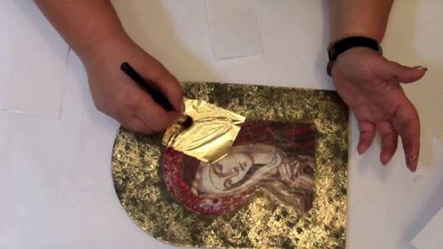 Decoupage - Ikona - Tutorial DIY