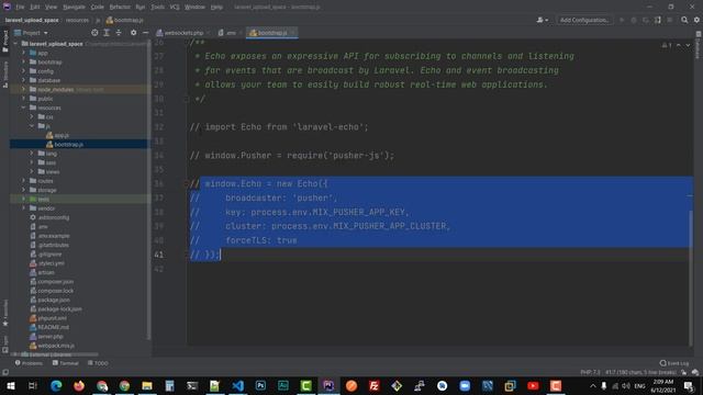 03- تثبيت websokets pusher смотреть онлайн