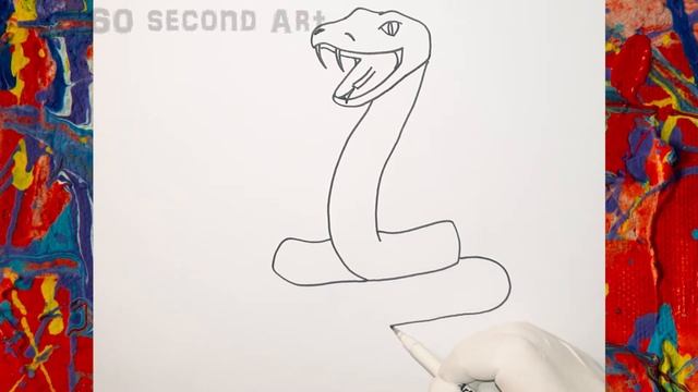 How To Draw a Viper | Easy, Step By Step Tutorials For Beginners смотреть онлайн