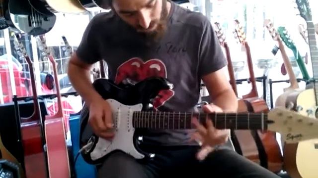 7nota - Cihan Gölbaşı Fender Squier Bullet HSS Test review смотреть онлайн