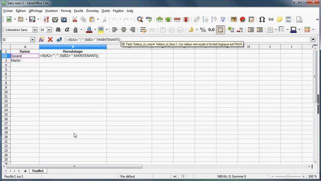 LibreOffice Calc - Comment réaliser un horodatage смотреть онлайн