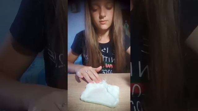Как увеличить и размягчить обычный покупной слайм смотреть онлайн