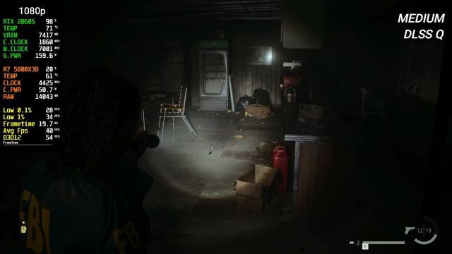 Alan Wake 2: RTX 2060 SUPER | 1080p