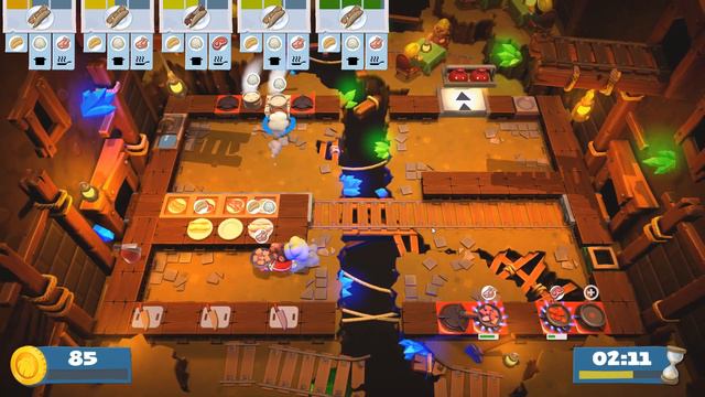 Overcooked! 2 #3 ✪ ДОТЯНУЛИСЬ ДО ВЕРШИН ВМЕСТЕ СО СВОИМИ ШАРИКАМИ
