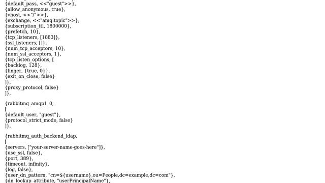 RabbitMQ - Unable to find rabbitmq.conf file смотреть онлайн