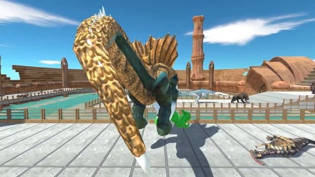 Jumbo Josh vs Super Godzilla AT BLOODED ARENA DEATH RUN - Animal Revolt Battle Simulator смотреть онлайн