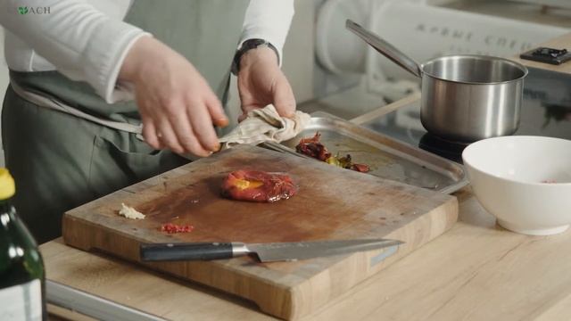 Запеченный лук-порей