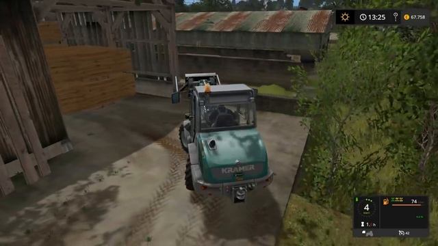 Farming Simulator 17 - Forestry and Farming on Old Streams 033 смотреть онлайн