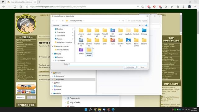 How to Create a New Library in File Explorer in Windows 10 & 11 смотреть онлайн
