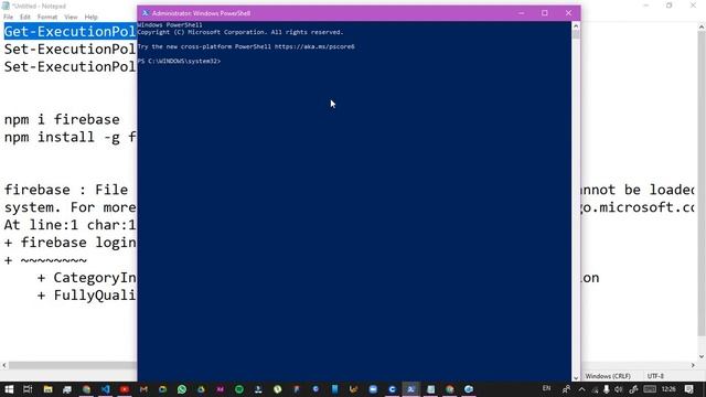 FireBase Login error in Vscode editor || Command Error in npm || Mr Programmer смотреть онлайн