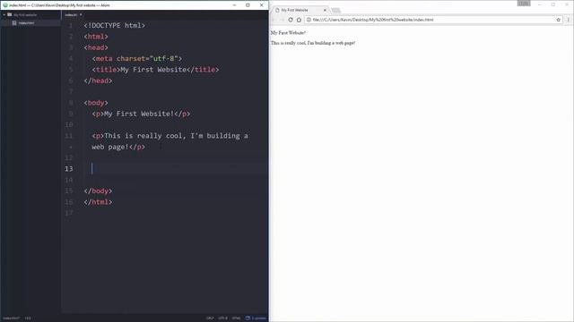 HTML & CSS for Beginners Part 3: Paragraphs and Headings смотреть онлайн