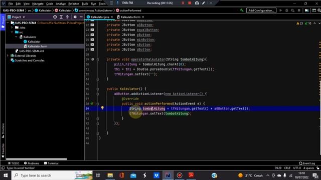 Program Kalkulator Sederhana dengan Intellij IDEA #2: GUI Form dengan Tombol Tiap Angka смотреть онлайн
