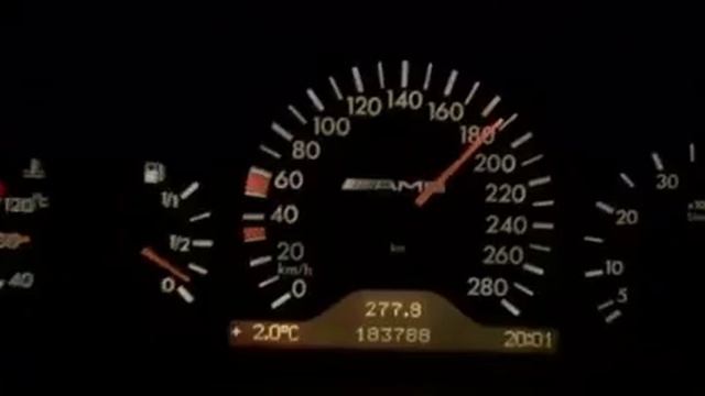 Mercedes E55 AMG w210 acceleration 100 - 240km/h przyspieszenie SO EASY, SO FAST ! смотреть онлайн
