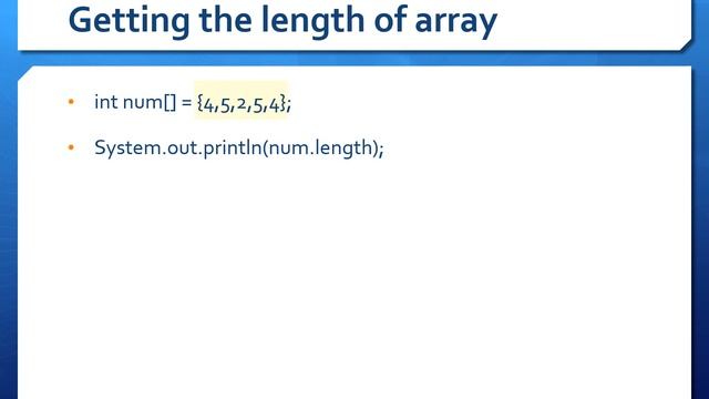 Lesson 7c One Dimensional Array смотреть онлайн