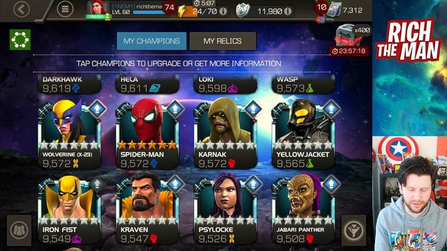 Great Start To 2024 But More Work is Needed | RichTheMan Account Tour | Marvel Contest of Champions смотреть онлайн