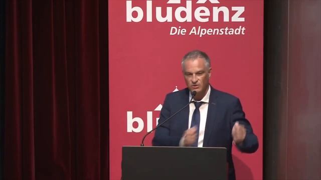 Stadt Bludenz: Abschiedsrede von Vize-Bürgermeister Mario Leiter in Bludenz смотреть онлайн