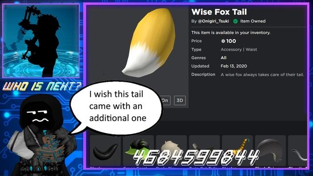 Miles Tails Prower Roblox Avatar смотреть онлайн