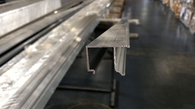Алюминиевый штапик системы AGS 50 смотреть онлайн