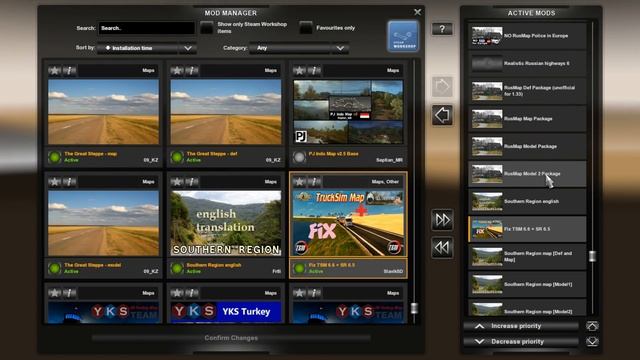 ETS2 1.34 - TSM Big Map Combo, Europe Edition Updated for Roex 2.1 and YKSRSK 1.6 смотреть онлайн