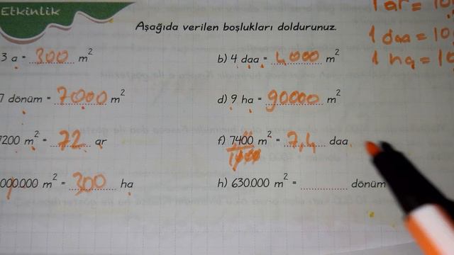 12# 6.sınıf MATEMATİK - ARAZİ ÖLÇME BİRİMLERİ - VOLKAN BEŞİKCİ смотреть онлайн