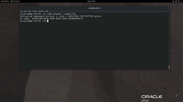Using Swap Space on Oracle Linux смотреть онлайн