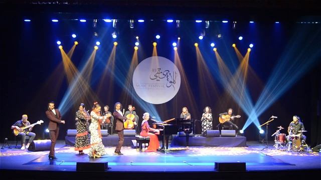 Laura de los Ángeles - Piano flamenco & Baile - Bahrain 2021 смотреть онлайн