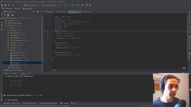 ASP.NET Core API & Nuxtjs SSR in Rider - Project Setup - Tricking Library Ep1 смотреть онлайн