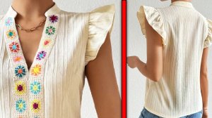 Не пропустите этот простой и очень полезный способ / шитье рукавов крылышек