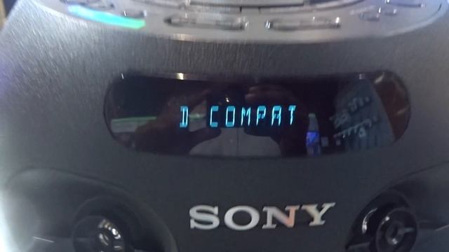 Sony MHC-V02 High Power Audio System with BLUETOOTH Technology - real display video смотреть онлайн
