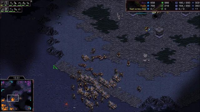 Bisu (P) v Flash (T) on Neo Jade - StarCraft - Brood War REMASTERED смотреть онлайн