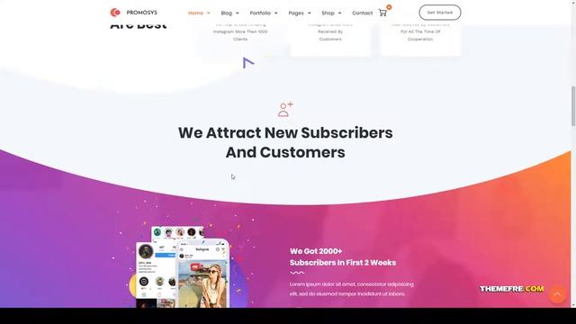 PromoSys - Promotion Services Multi-Purpose WordPress Theme creative startup agency Build Website смотреть онлайн