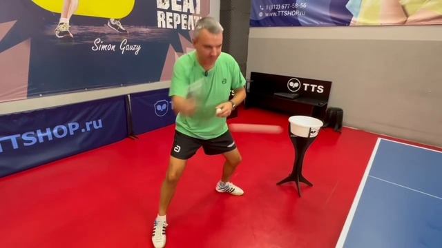 Настольный теннис. Техника. Урок 4. Накат справа. смотреть онлайн